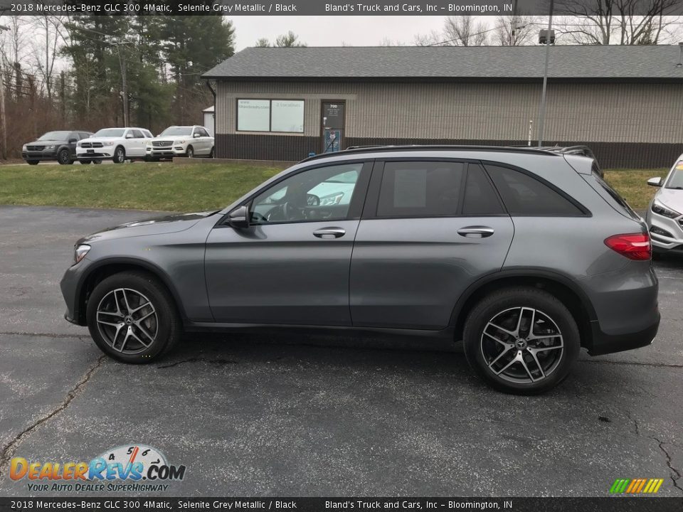 2018 Mercedes-Benz GLC 300 4Matic Selenite Grey Metallic / Black Photo #1