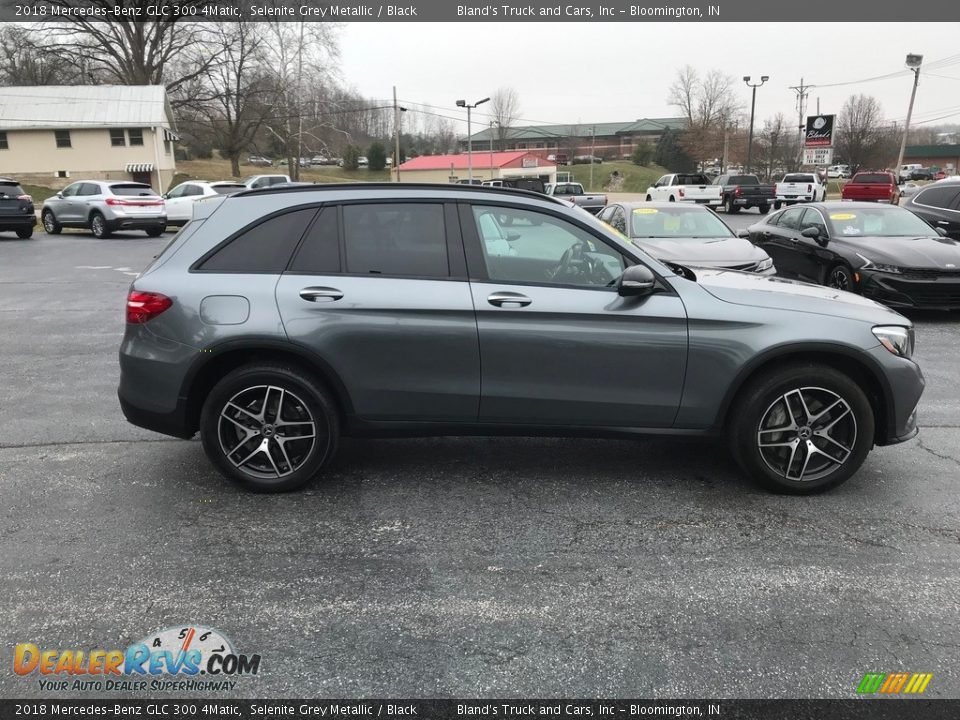 2018 Mercedes-Benz GLC 300 4Matic Selenite Grey Metallic / Black Photo #5