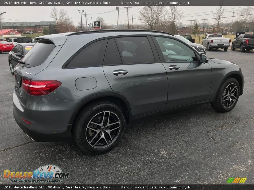 2018 Mercedes-Benz GLC 300 4Matic Selenite Grey Metallic / Black Photo #6