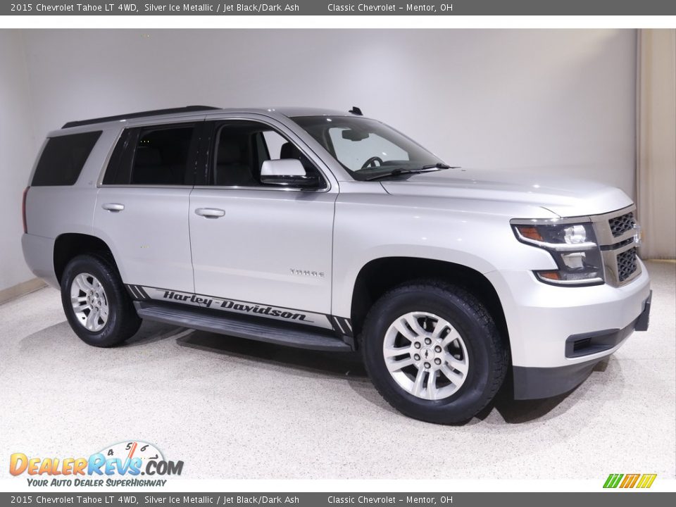 2015 Chevrolet Tahoe LT 4WD Silver Ice Metallic / Jet Black/Dark Ash Photo #1