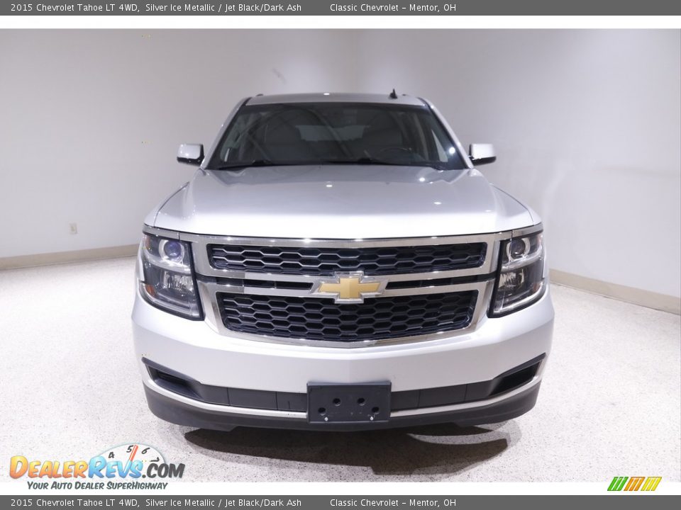 2015 Chevrolet Tahoe LT 4WD Silver Ice Metallic / Jet Black/Dark Ash Photo #2