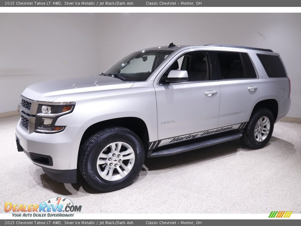 2015 Chevrolet Tahoe LT 4WD Silver Ice Metallic / Jet Black/Dark Ash Photo #3