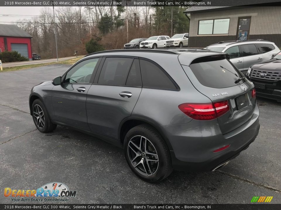 2018 Mercedes-Benz GLC 300 4Matic Selenite Grey Metallic / Black Photo #11