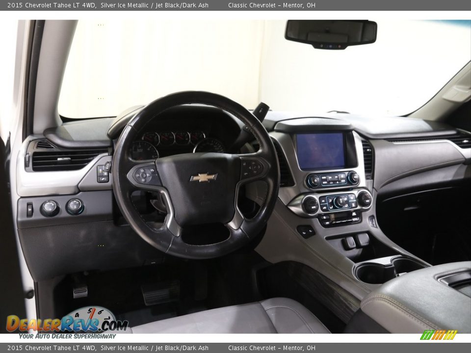 2015 Chevrolet Tahoe LT 4WD Silver Ice Metallic / Jet Black/Dark Ash Photo #7