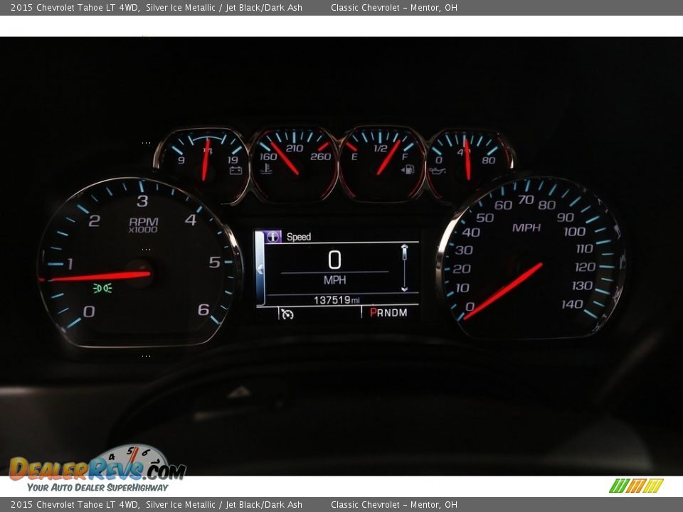 2015 Chevrolet Tahoe LT 4WD Silver Ice Metallic / Jet Black/Dark Ash Photo #9