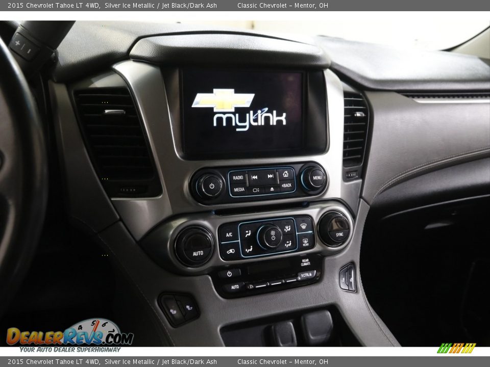 2015 Chevrolet Tahoe LT 4WD Silver Ice Metallic / Jet Black/Dark Ash Photo #10