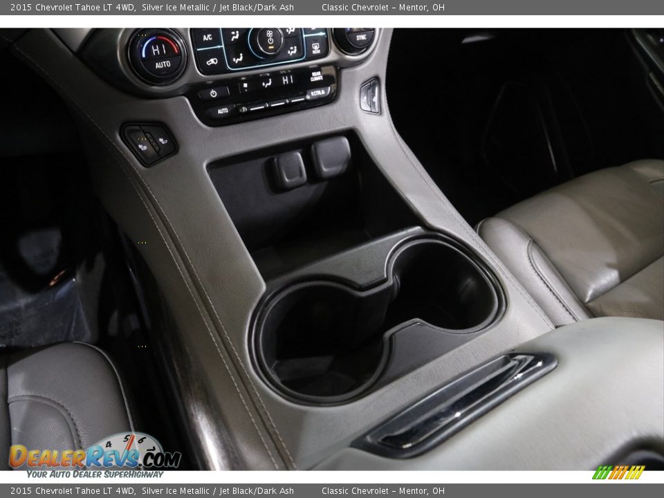 2015 Chevrolet Tahoe LT 4WD Silver Ice Metallic / Jet Black/Dark Ash Photo #14