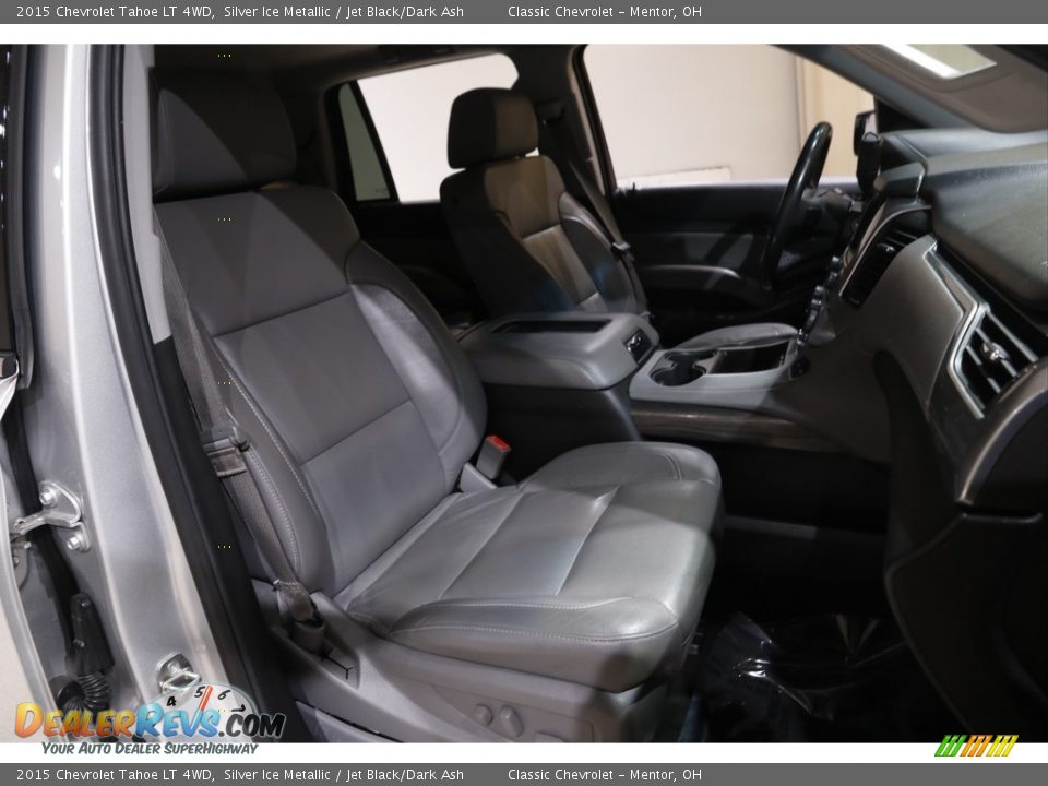 2015 Chevrolet Tahoe LT 4WD Silver Ice Metallic / Jet Black/Dark Ash Photo #16
