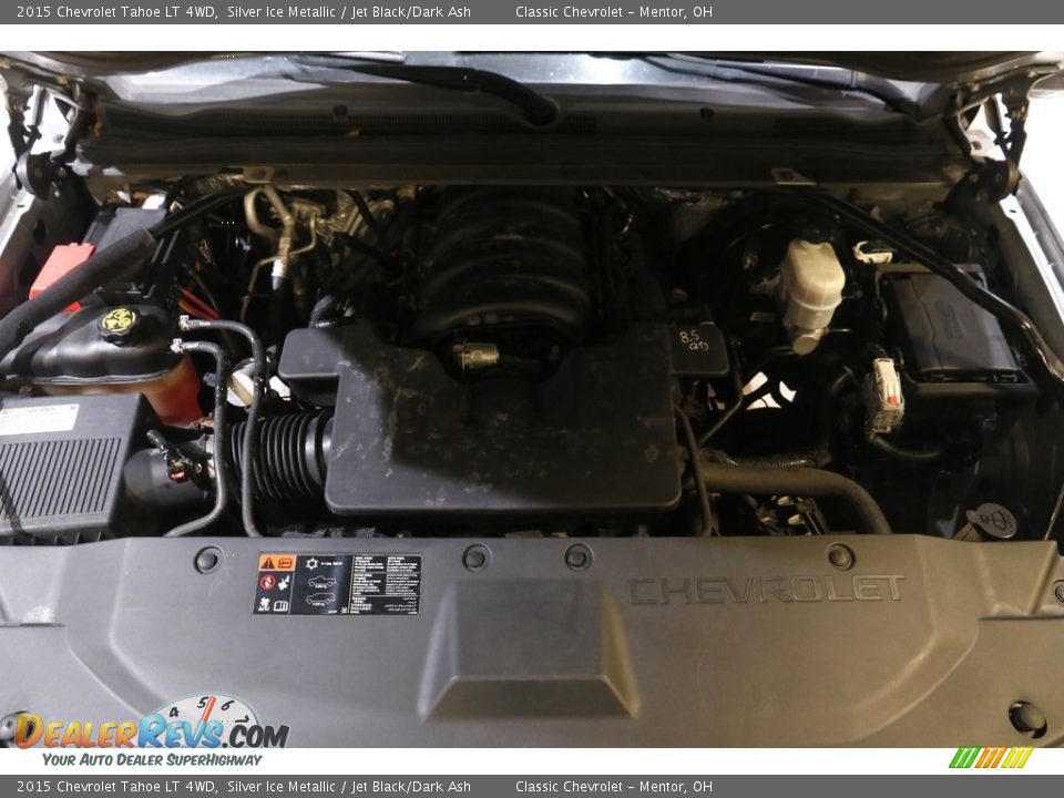 2015 Chevrolet Tahoe LT 4WD Silver Ice Metallic / Jet Black/Dark Ash Photo #21