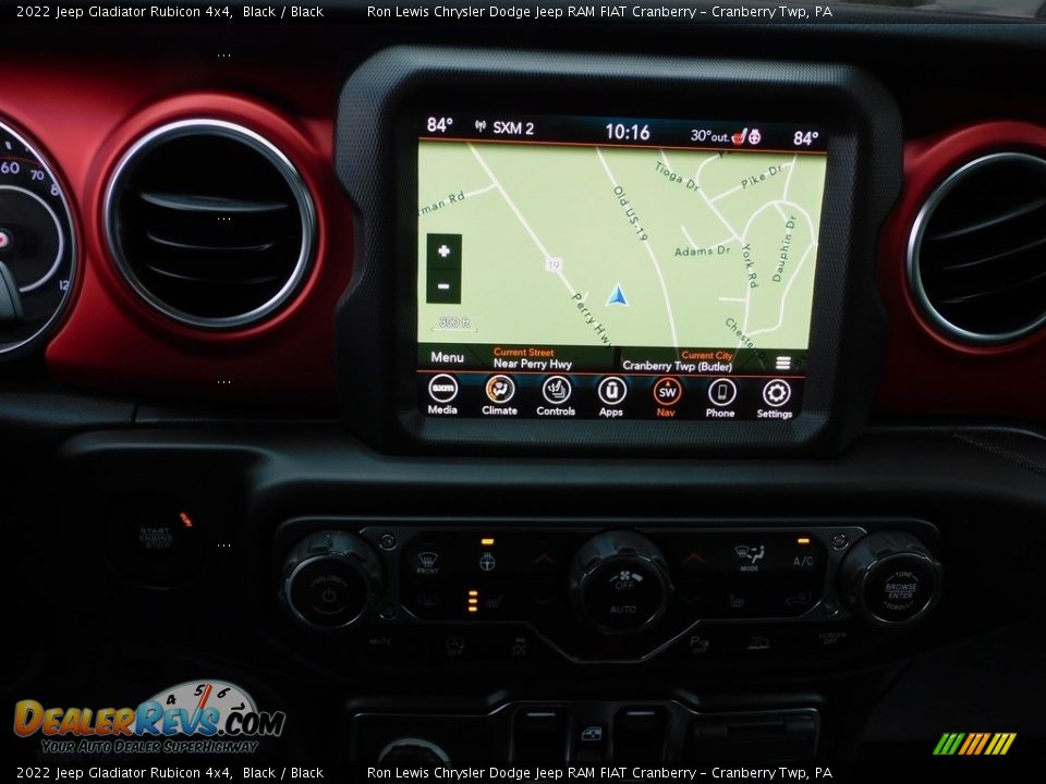 Navigation of 2022 Jeep Gladiator Rubicon 4x4 Photo #15