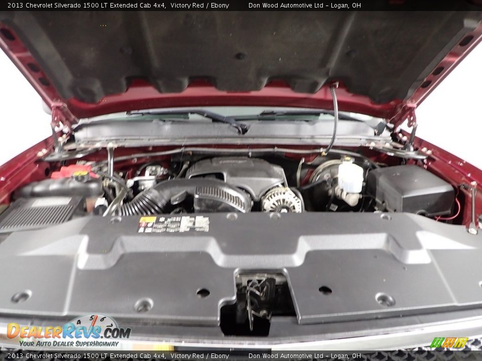 2013 Chevrolet Silverado 1500 LT Extended Cab 4x4 Victory Red / Ebony Photo #6