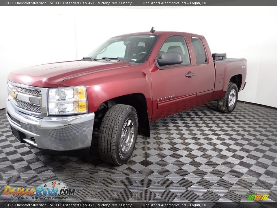 2013 Chevrolet Silverado 1500 LT Extended Cab 4x4 Victory Red / Ebony Photo #7
