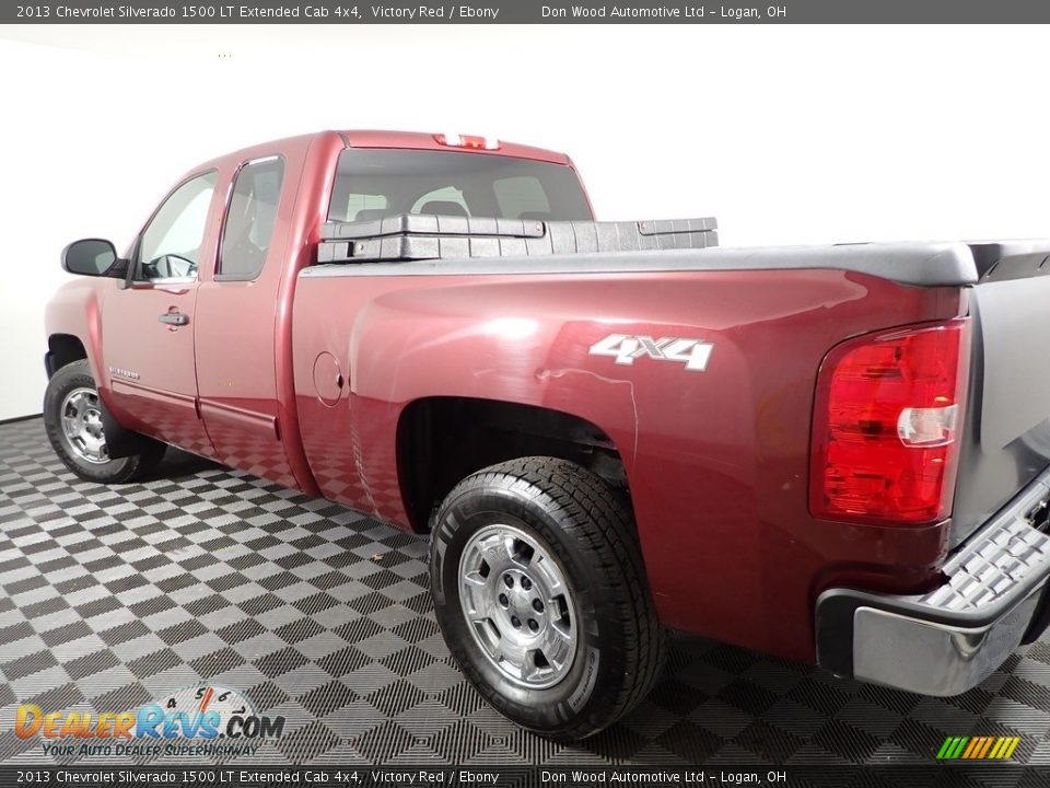 2013 Chevrolet Silverado 1500 LT Extended Cab 4x4 Victory Red / Ebony Photo #8