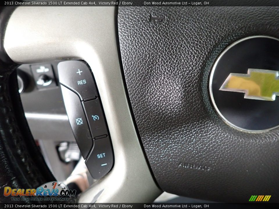 2013 Chevrolet Silverado 1500 LT Extended Cab 4x4 Victory Red / Ebony Photo #17