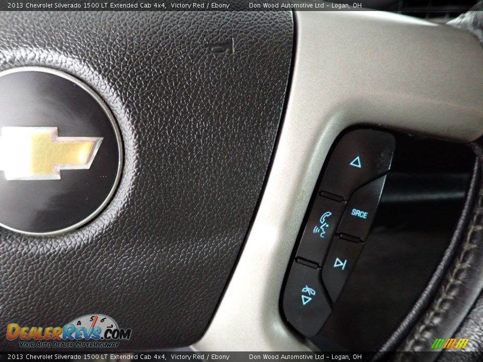 2013 Chevrolet Silverado 1500 LT Extended Cab 4x4 Victory Red / Ebony Photo #18