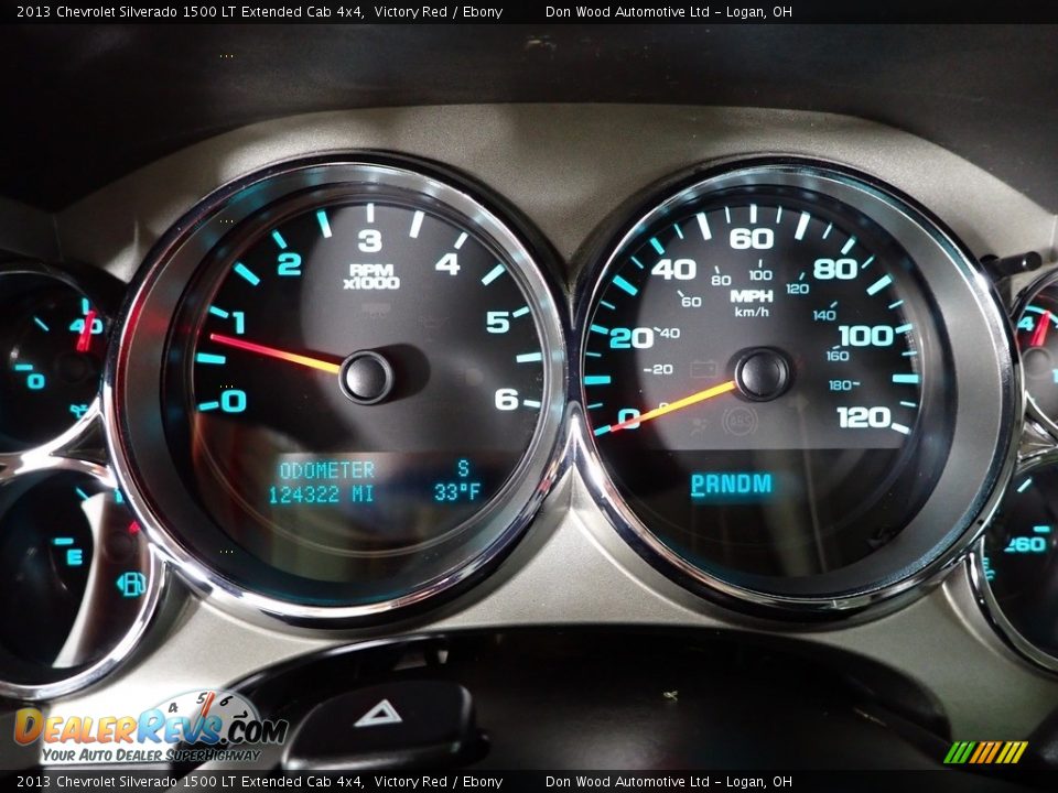 2013 Chevrolet Silverado 1500 LT Extended Cab 4x4 Victory Red / Ebony Photo #19