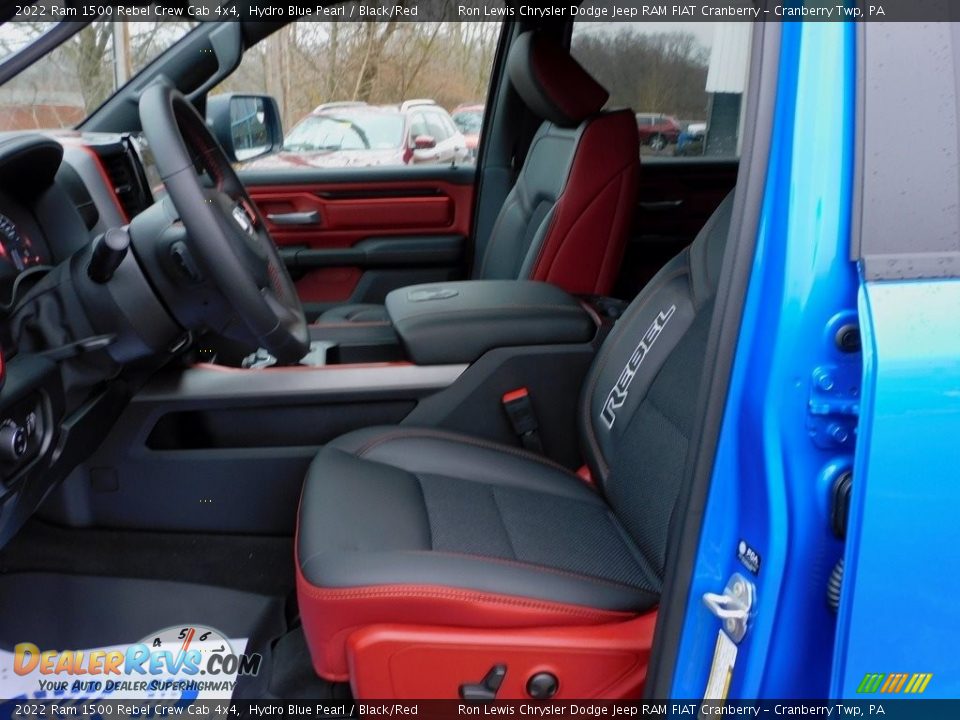 Front Seat of 2022 Ram 1500 Rebel Crew Cab 4x4 Photo #11