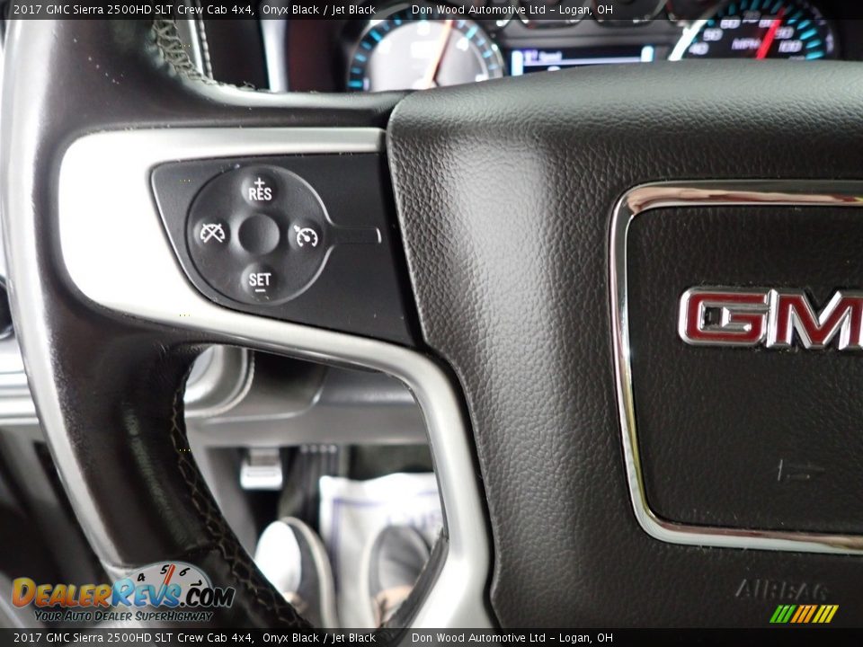 2017 GMC Sierra 2500HD SLT Crew Cab 4x4 Steering Wheel Photo #20