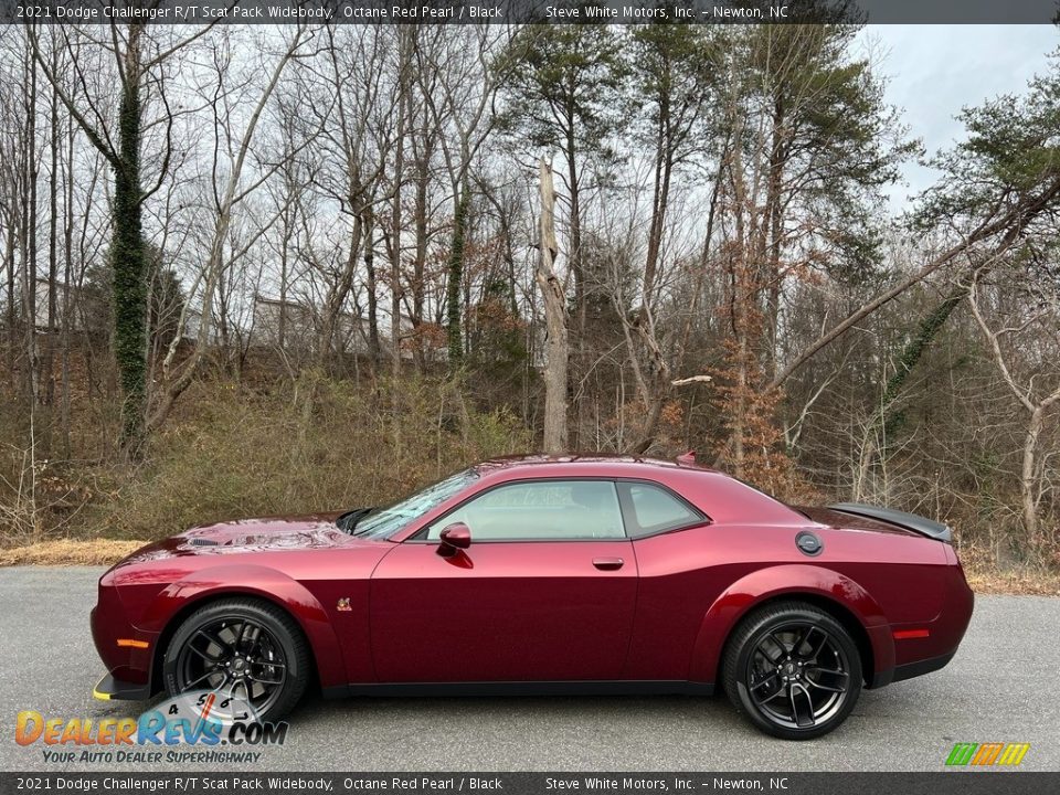 2021 Dodge Challenger R/T Scat Pack Widebody Octane Red Pearl / Black Photo #1