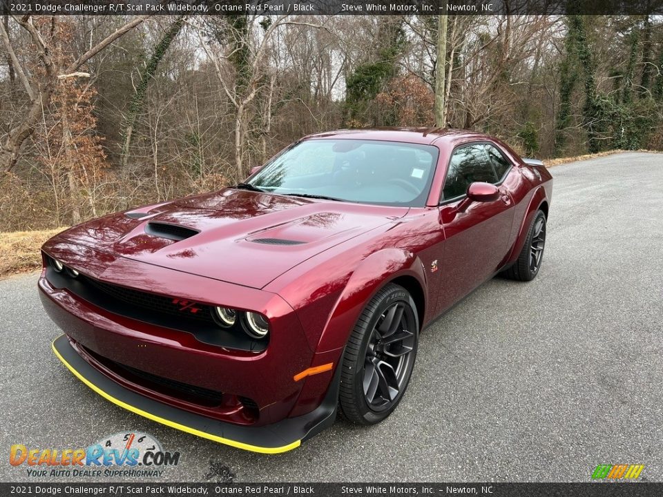 2021 Dodge Challenger R/T Scat Pack Widebody Octane Red Pearl / Black Photo #2