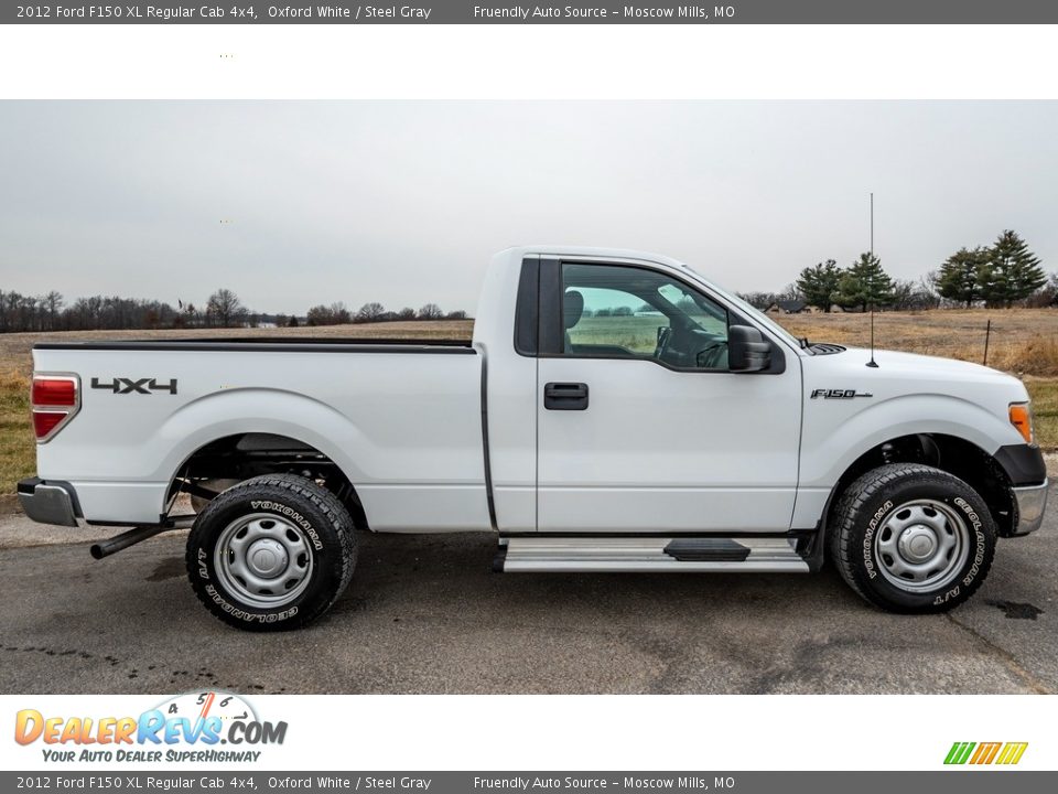 Oxford White 2012 Ford F150 XL Regular Cab 4x4 Photo #3