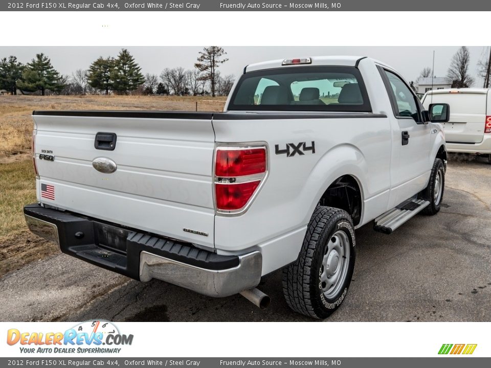 Oxford White 2012 Ford F150 XL Regular Cab 4x4 Photo #4