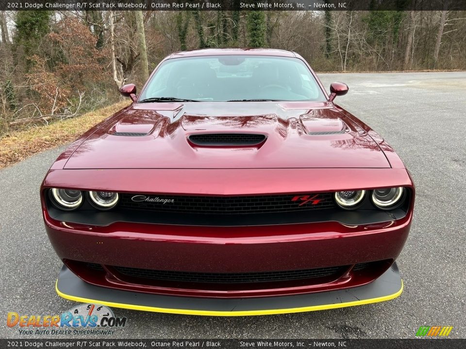 2021 Dodge Challenger R/T Scat Pack Widebody Octane Red Pearl / Black Photo #3