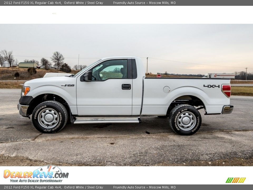 Oxford White 2012 Ford F150 XL Regular Cab 4x4 Photo #7