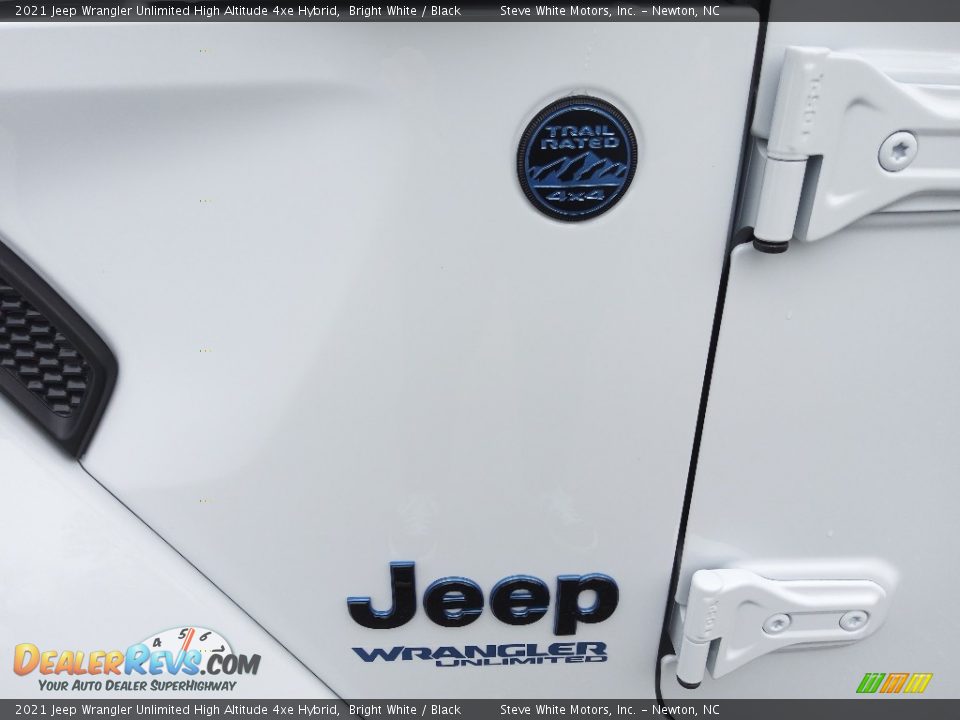 2021 Jeep Wrangler Unlimited High Altitude 4xe Hybrid Bright White / Black Photo #5