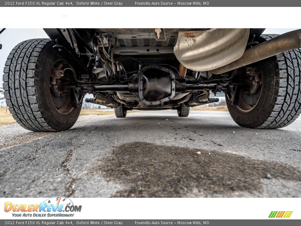 Undercarriage of 2012 Ford F150 XL Regular Cab 4x4 Photo #13