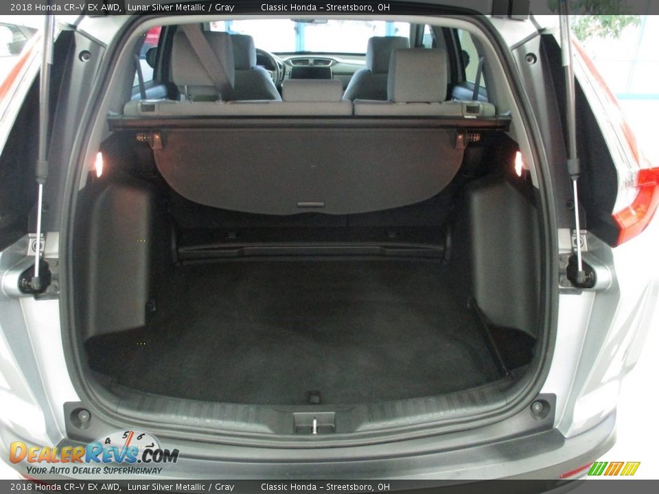 2018 Honda CR-V EX AWD Lunar Silver Metallic / Gray Photo #13