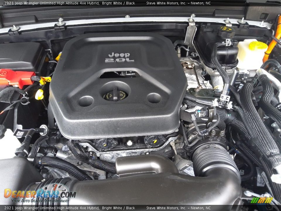 2021 Jeep Wrangler Unlimited High Altitude 4xe Hybrid 2.0 Liter e Turbocharged DOHC 16-Valve VVT 4 Cylinder Gasoline/Plug-In Electric Hybrid Engine Photo #11