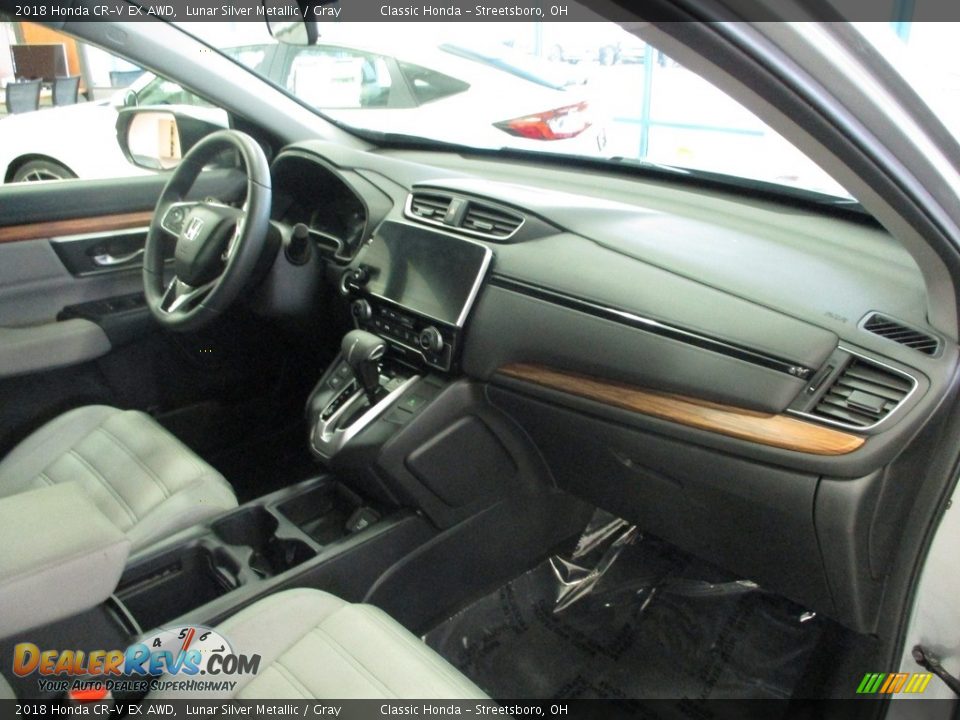 2018 Honda CR-V EX AWD Lunar Silver Metallic / Gray Photo #20