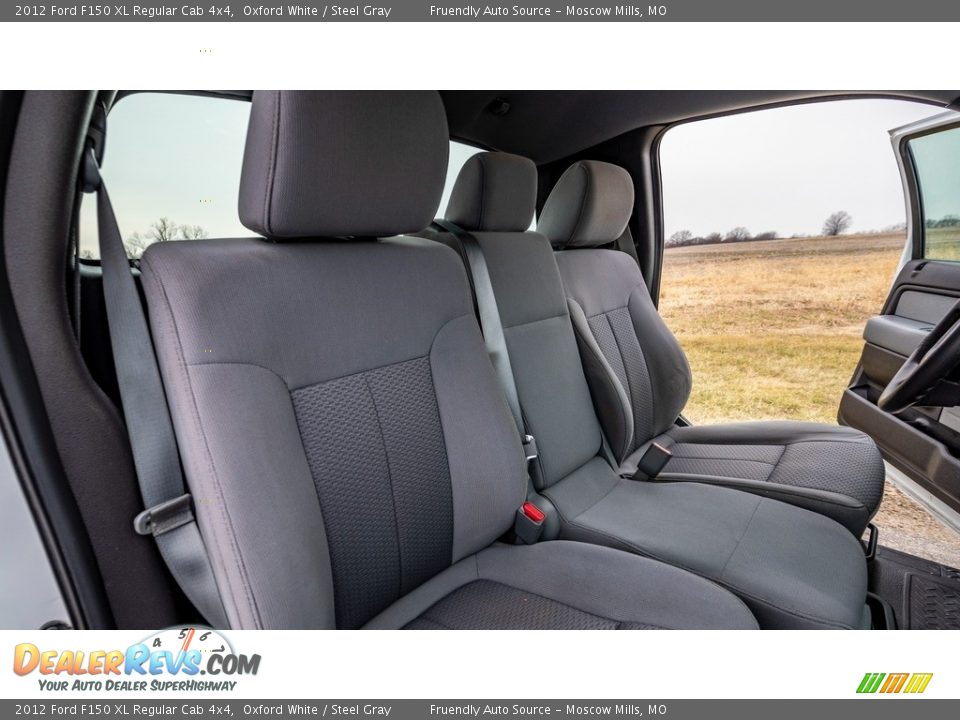 Front Seat of 2012 Ford F150 XL Regular Cab 4x4 Photo #23
