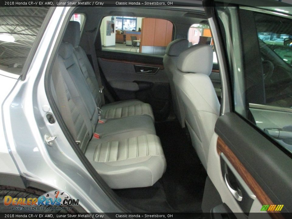 2018 Honda CR-V EX AWD Lunar Silver Metallic / Gray Photo #22