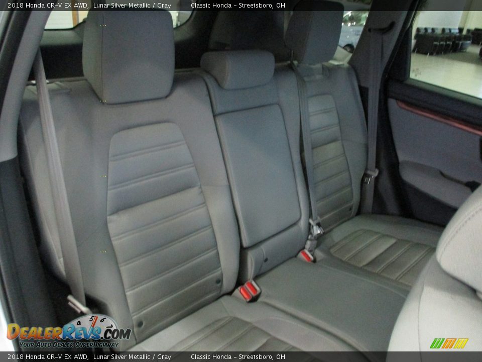 2018 Honda CR-V EX AWD Lunar Silver Metallic / Gray Photo #23