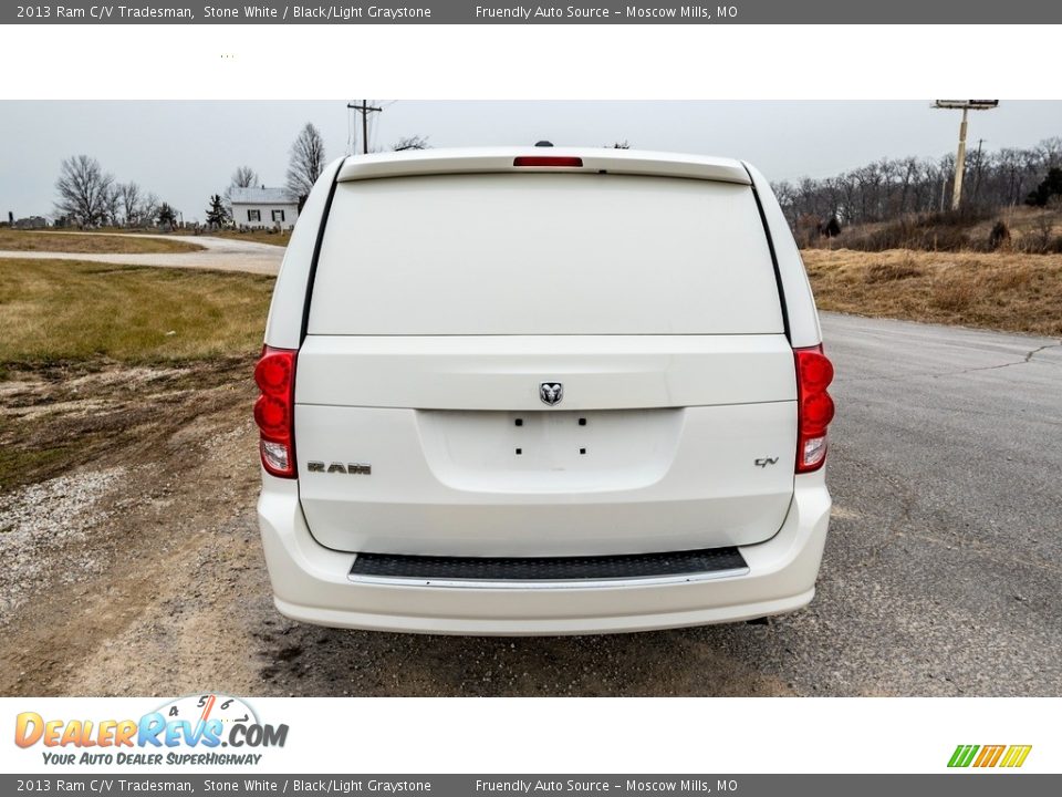 2013 Ram C/V Tradesman Stone White / Black/Light Graystone Photo #5