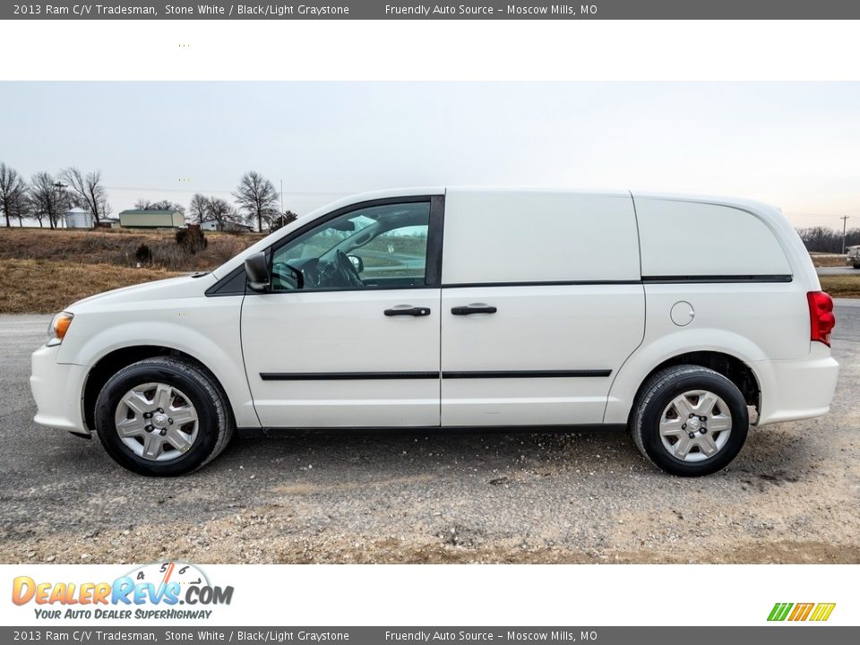 Stone White 2013 Ram C/V Tradesman Photo #7