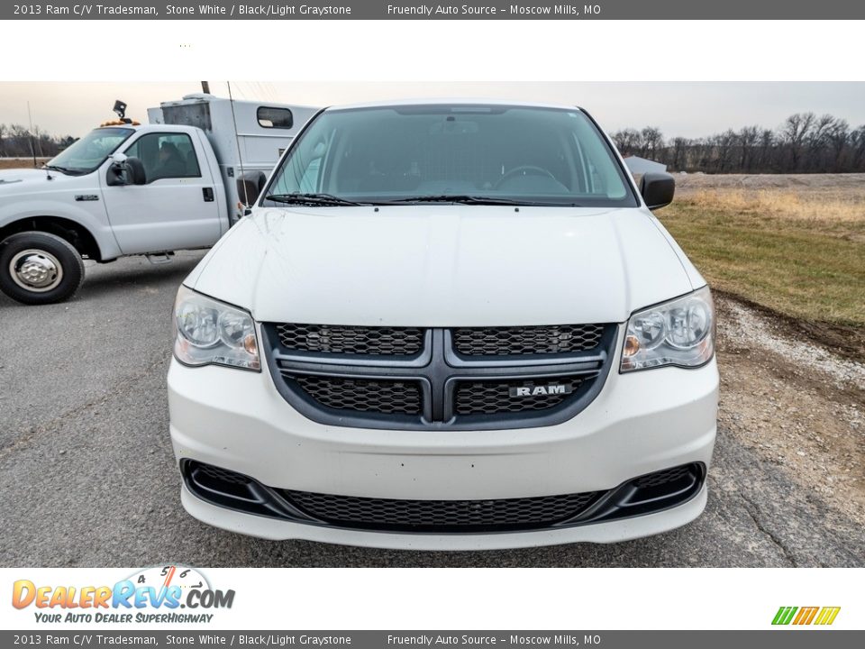 2013 Ram C/V Tradesman Stone White / Black/Light Graystone Photo #9