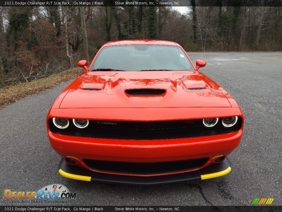 2021 Dodge Challenger R/T Scat Pack Go Mango / Black Photo #3