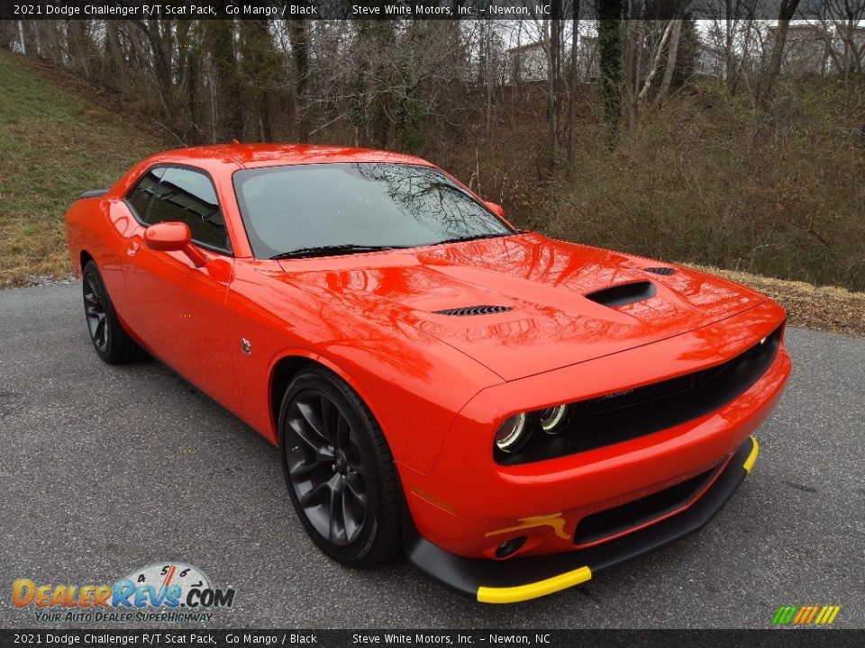 2021 Dodge Challenger R/T Scat Pack Go Mango / Black Photo #4