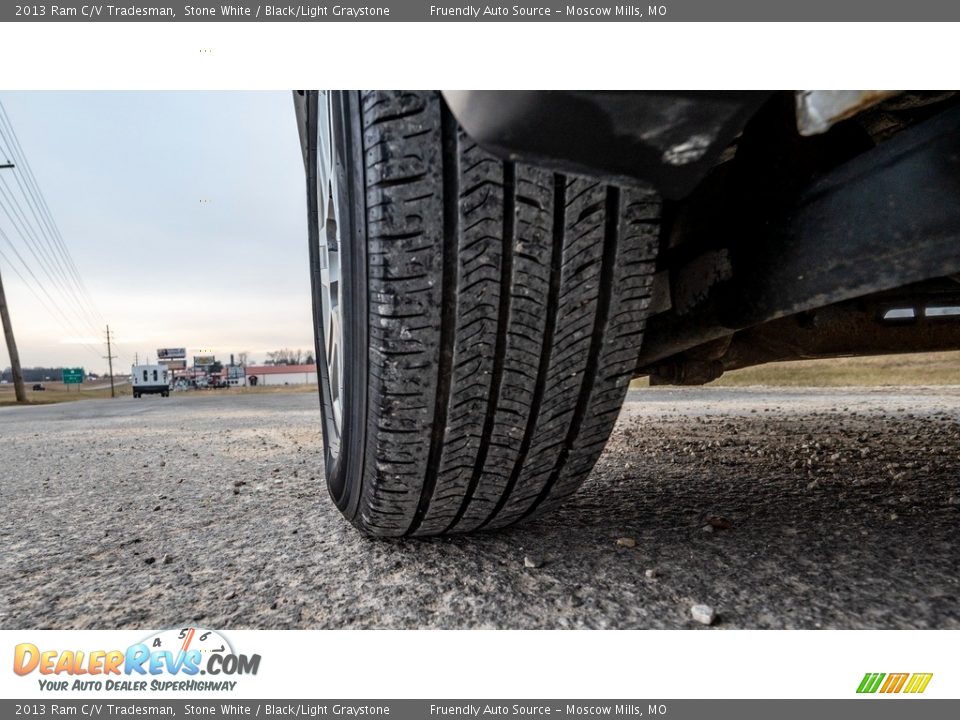 2013 Ram C/V Tradesman Stone White / Black/Light Graystone Photo #12