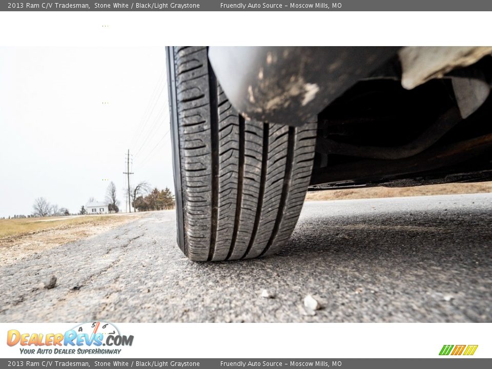 2013 Ram C/V Tradesman Stone White / Black/Light Graystone Photo #15