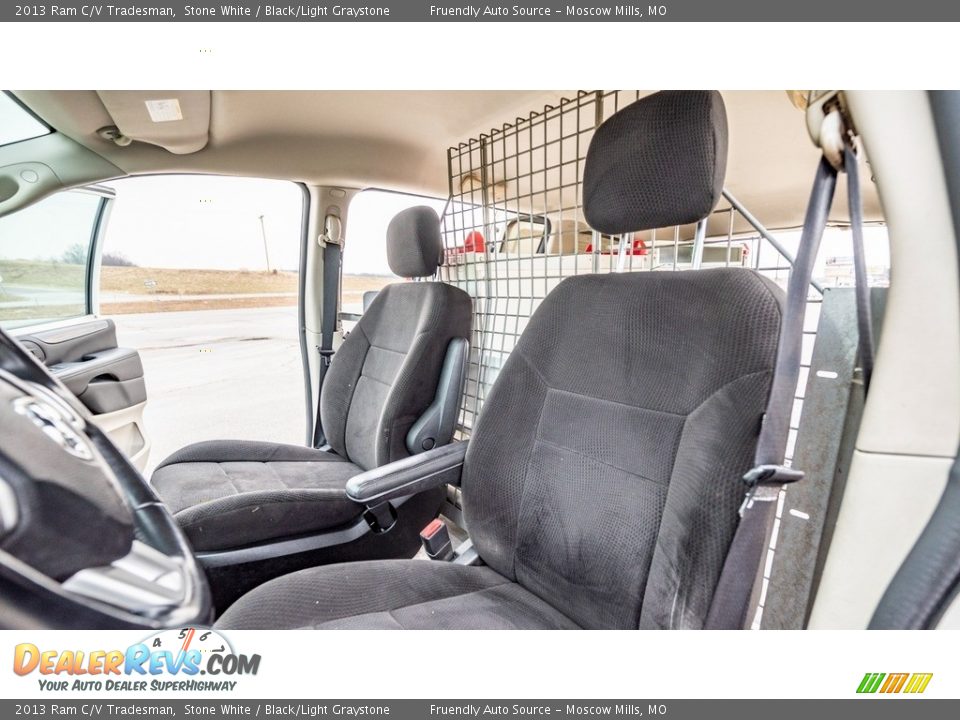 2013 Ram C/V Tradesman Stone White / Black/Light Graystone Photo #17