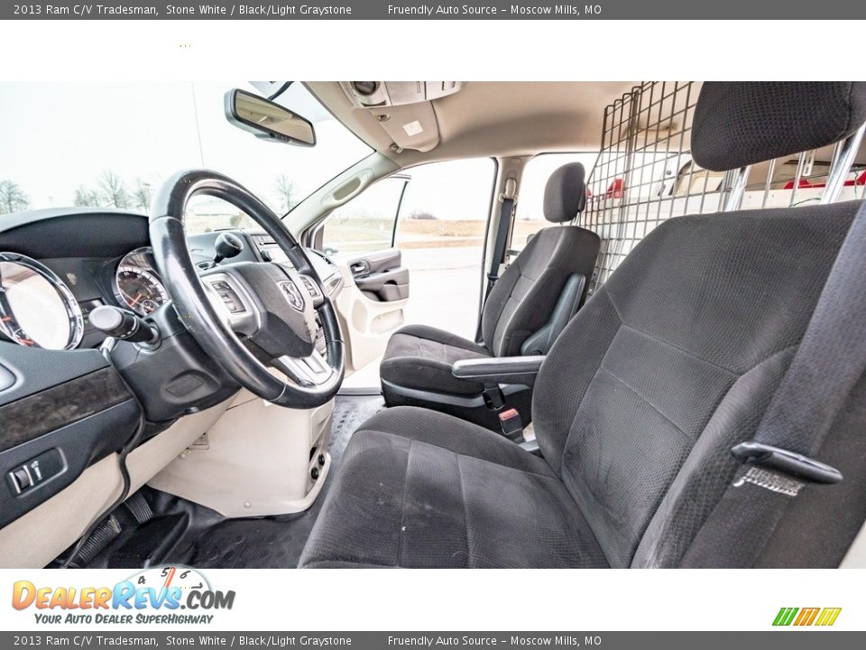 2013 Ram C/V Tradesman Stone White / Black/Light Graystone Photo #18