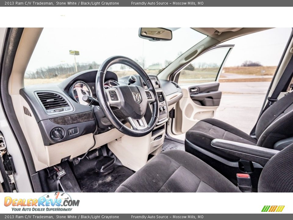 2013 Ram C/V Tradesman Stone White / Black/Light Graystone Photo #19