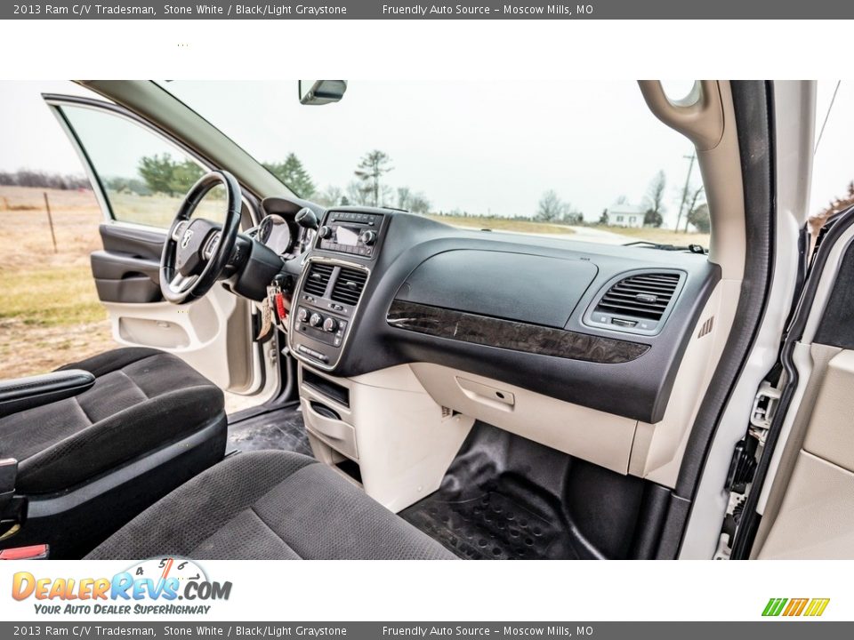 2013 Ram C/V Tradesman Stone White / Black/Light Graystone Photo #23