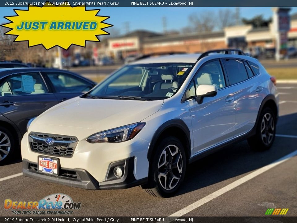 2019 Subaru Crosstrek 2.0i Limited Crystal White Pearl / Gray Photo #1