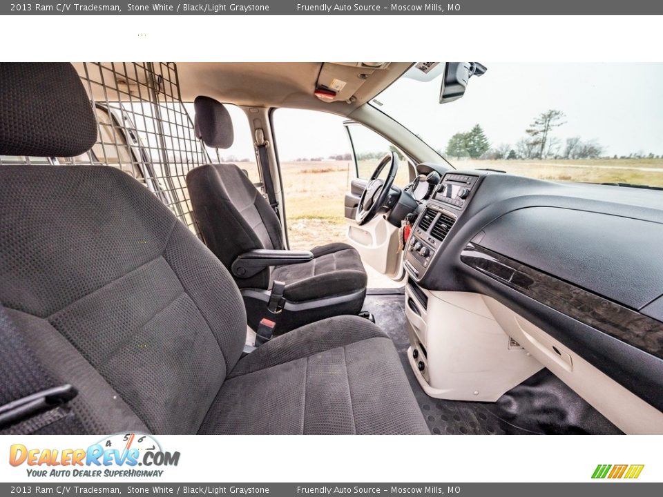 2013 Ram C/V Tradesman Stone White / Black/Light Graystone Photo #24