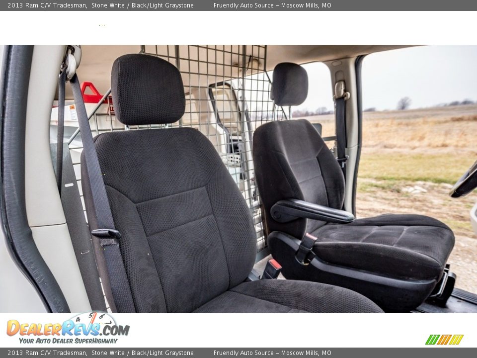 2013 Ram C/V Tradesman Stone White / Black/Light Graystone Photo #25